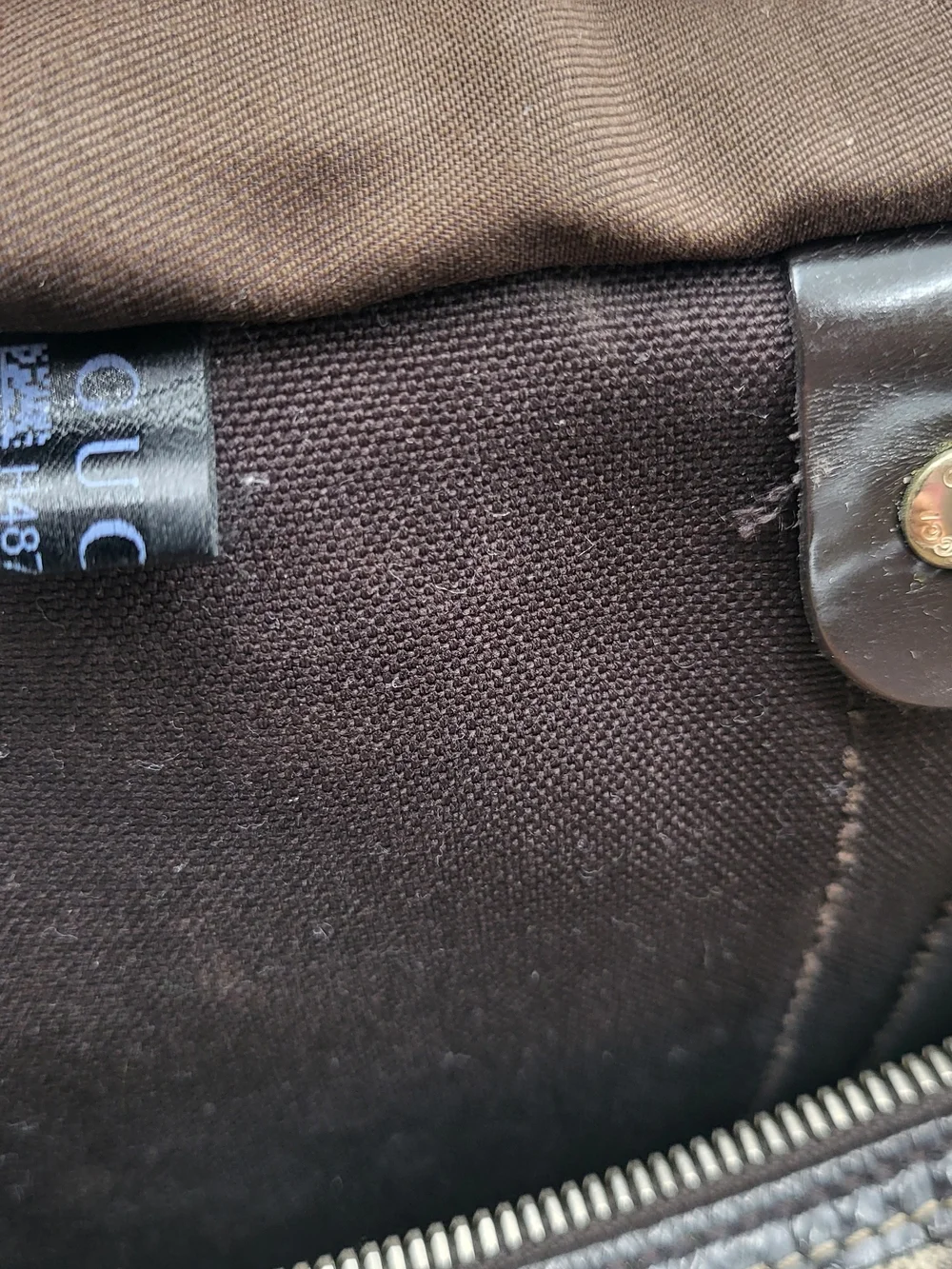 Gucci authentic duffel
